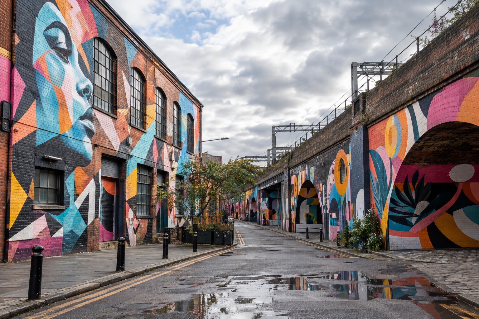 street art in Digbeth Birmingham