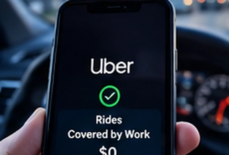 Illustrative rideshare transport image
