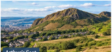 Arthur's Seat hill and path