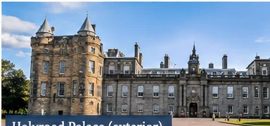 Holyrood Palace exterior