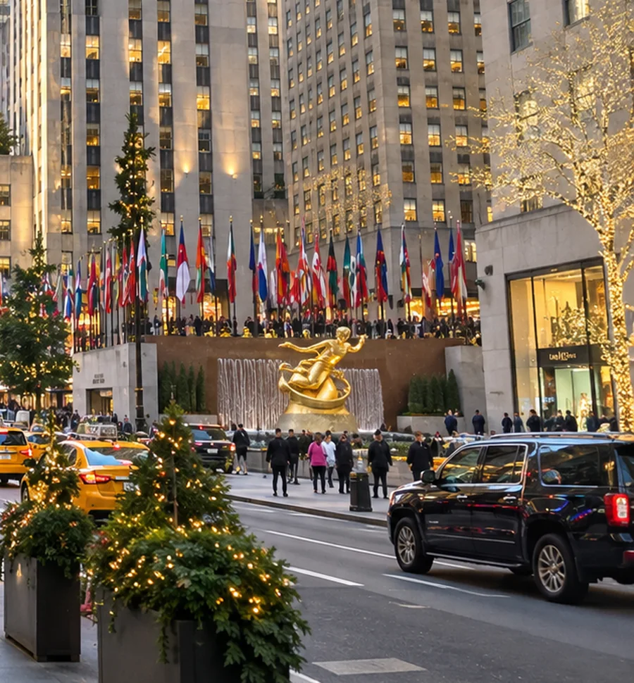 Illustrative Rockefeller Center area