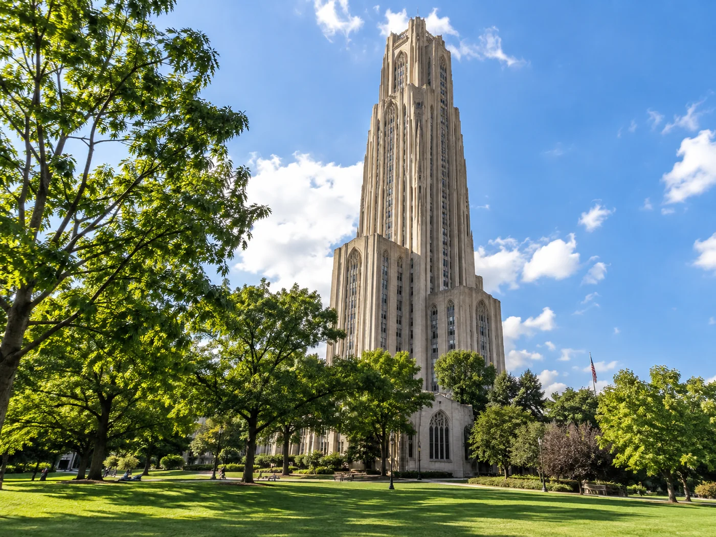 Cathedral of Learning in Pittsburgh