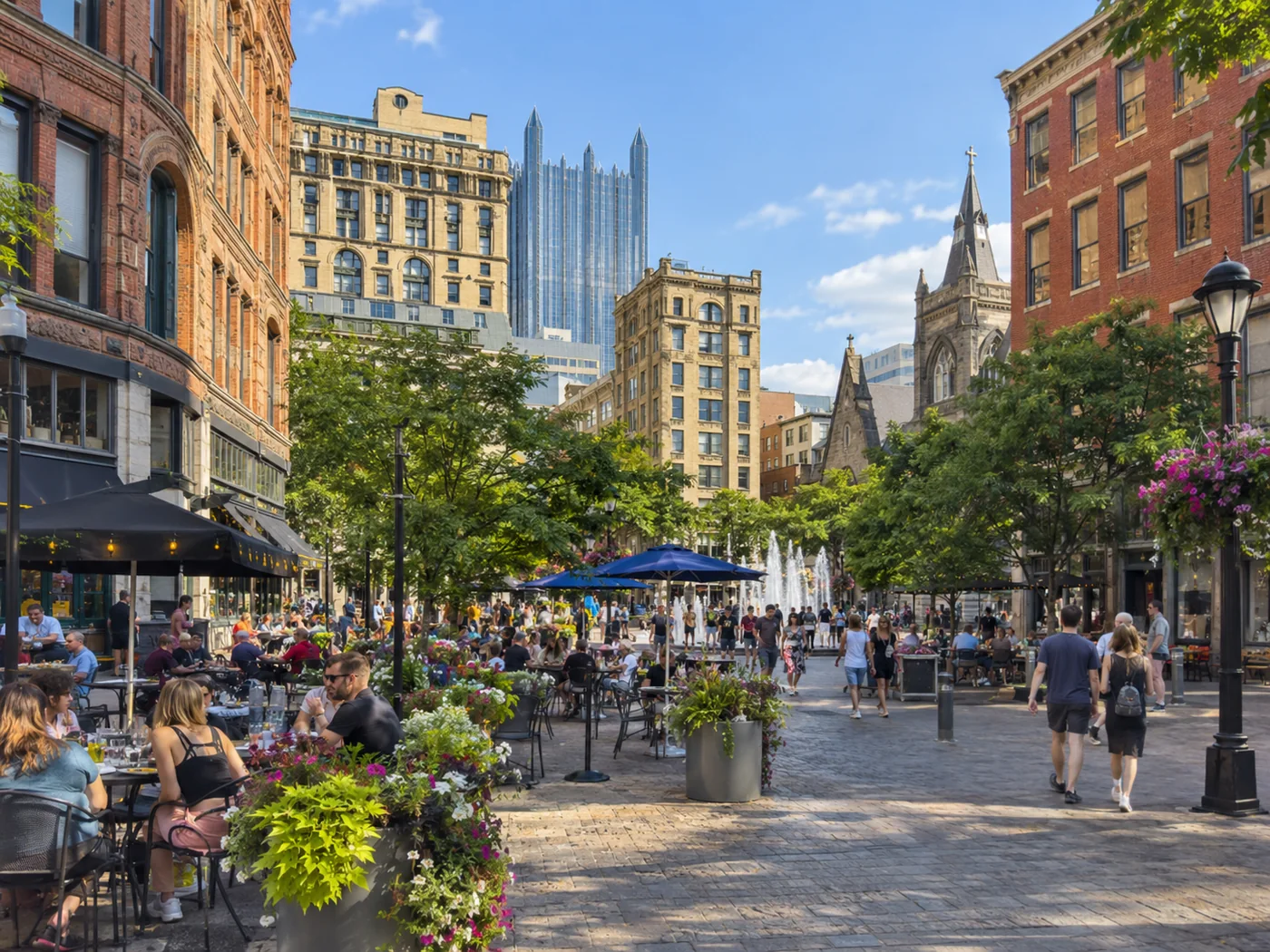 Illustrative Market Square streetscape